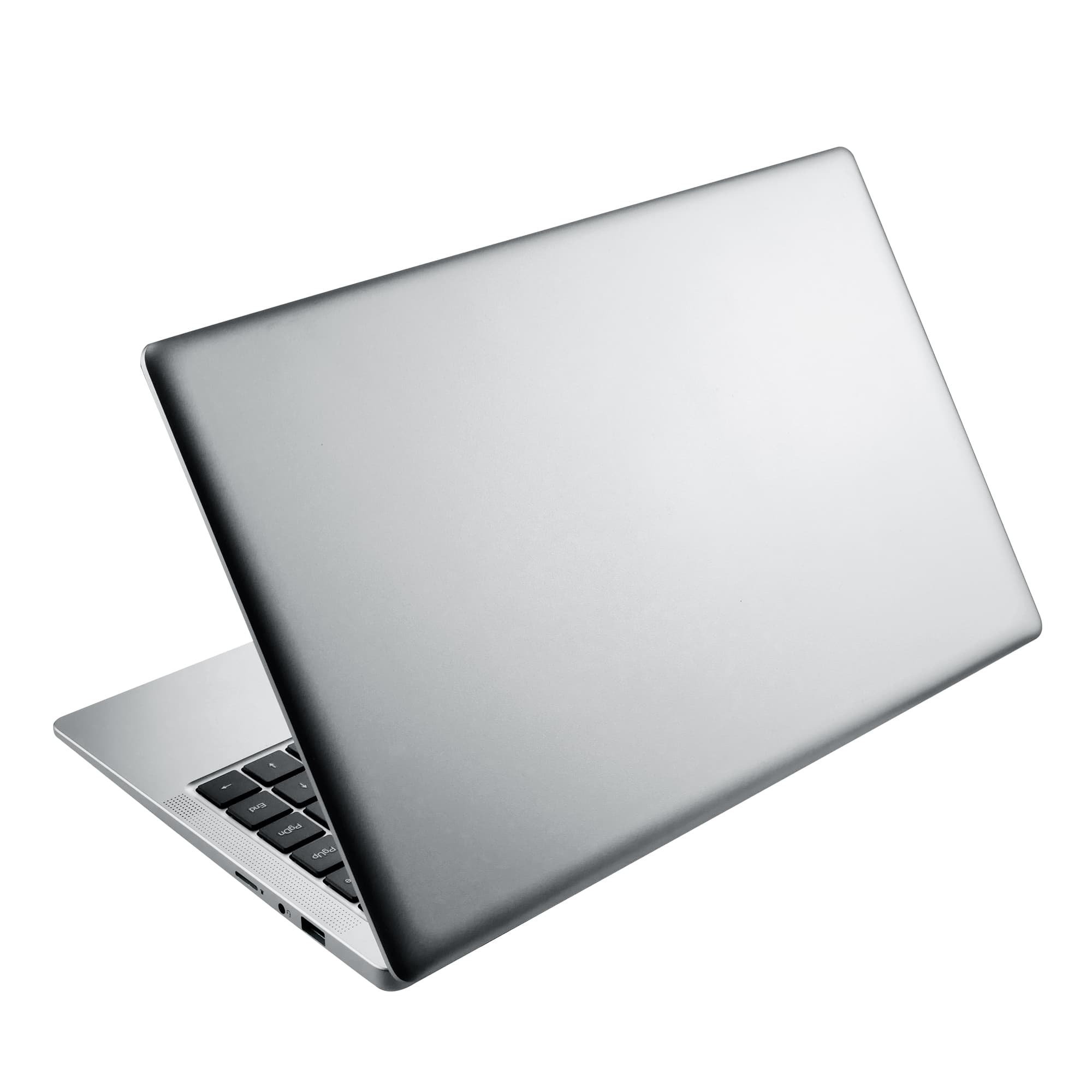 AI-Free PC 14-inch laptop open from the back
